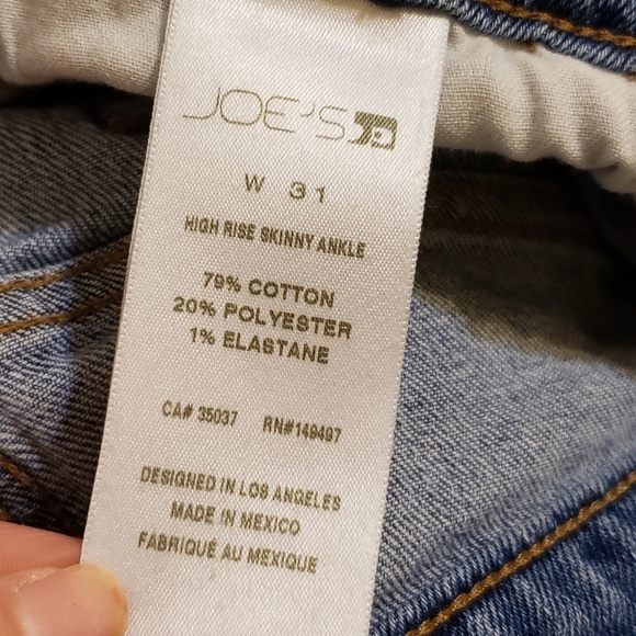 Joe's Jeans Wheaton size 31 Raw Hem - Picture 10 of 12